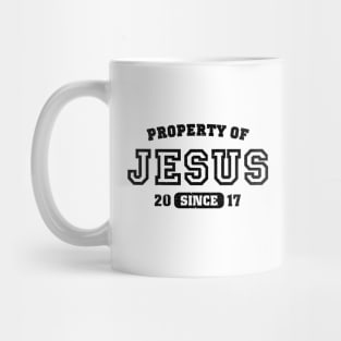 Property of Jesus since 2017 Mug